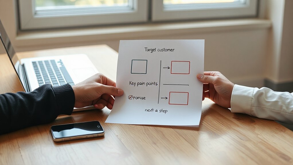 clear outcome focused messaging